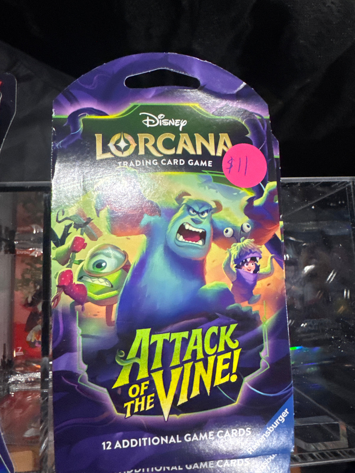 lorcana attack vine