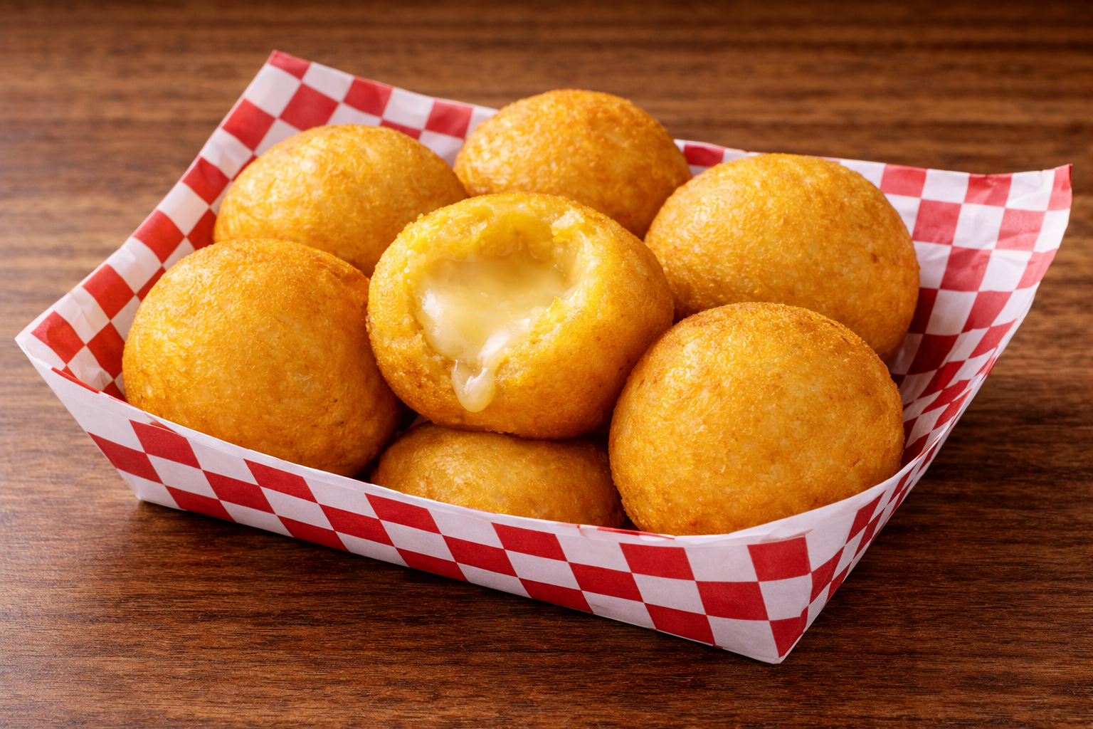 Sorullos rellenos queso